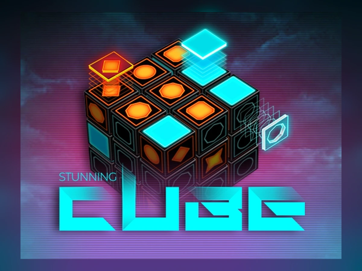 Stunning Cube slot game artwork
