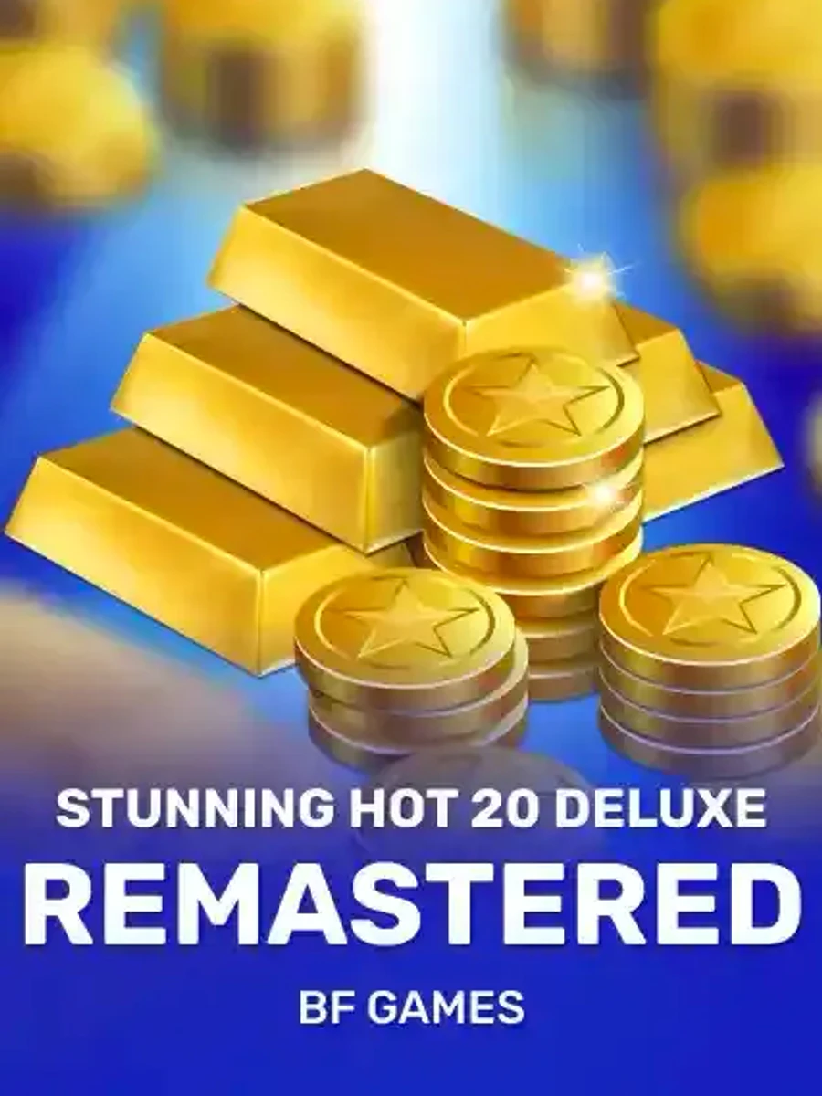 Stunning Hot 20 Deluxe Remastered slot game artwork
