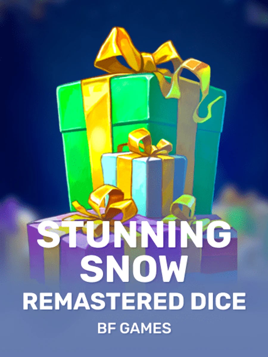 Stunning Snow Remastered Dice slot game artwork