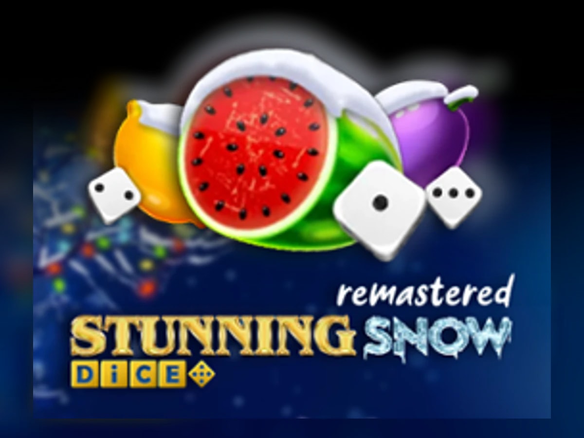 Stunning Snow Remastered Dice slot game artwork