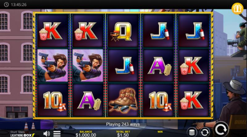 Stunt Stars slot game artwork