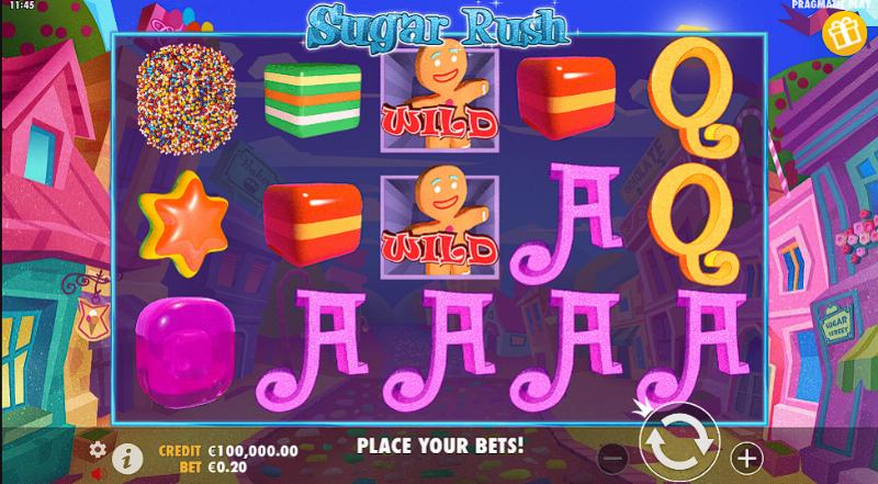 Sugar Rush 2015 slot game artwork