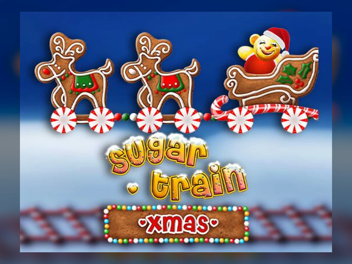 Sugar Train Xmas slot game artwork