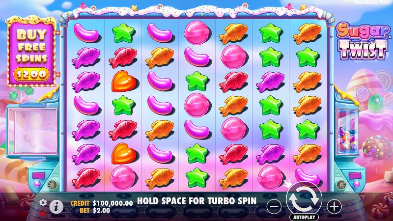 Sugar Twist Enhanced Rtp slot game artwork