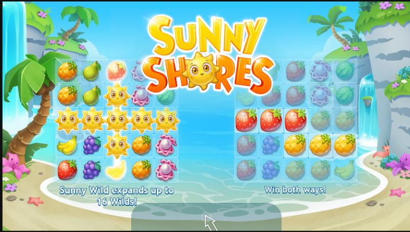Sunny Shores slot game artwork