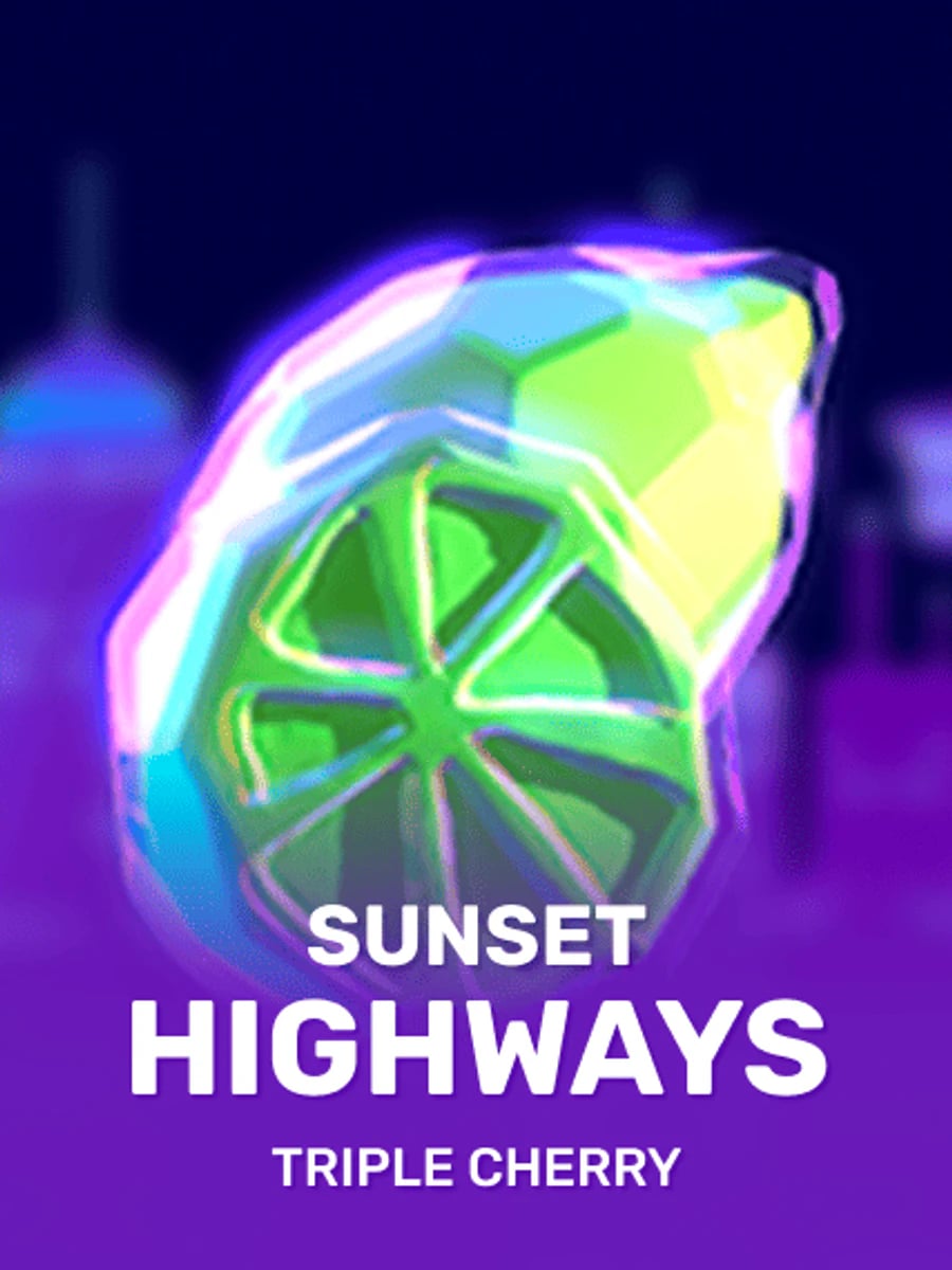 Sunset Highways slot game artwork