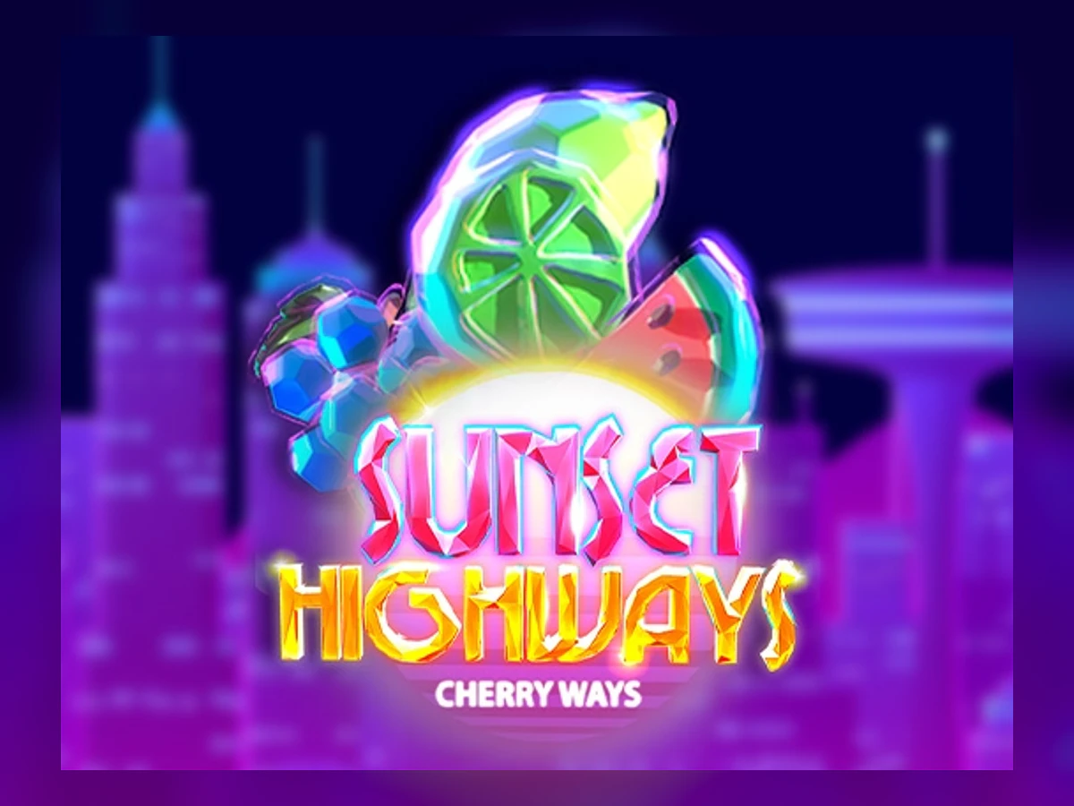 Sunset Highways slot game artwork