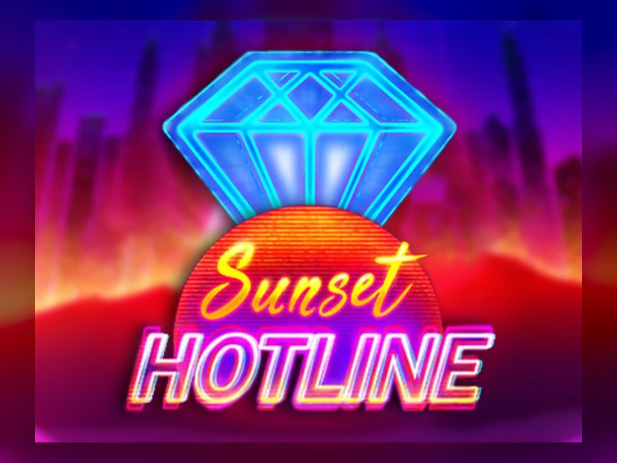 Sunset Hotline slot game artwork