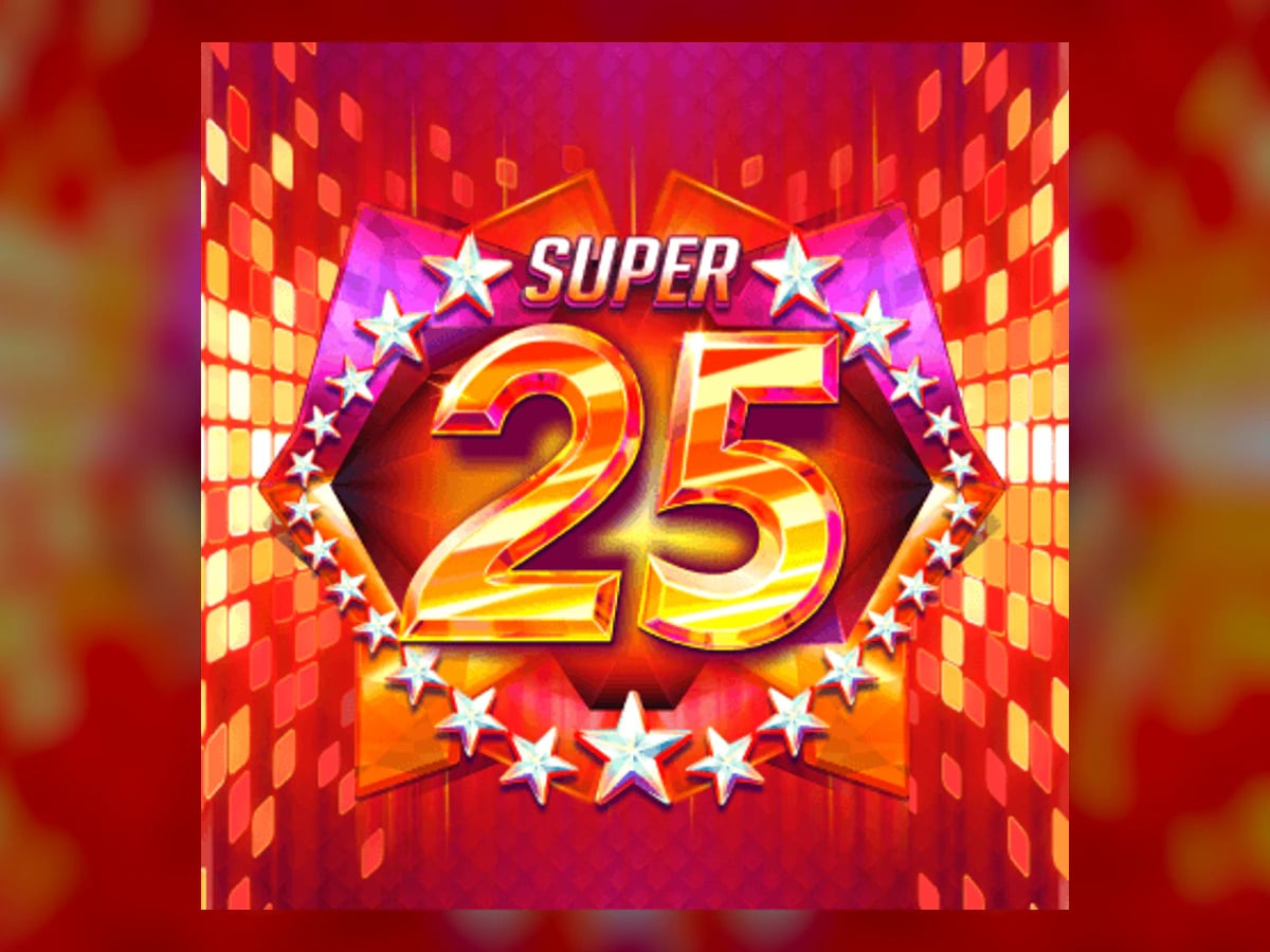 Super 25 Stars slot game artwork