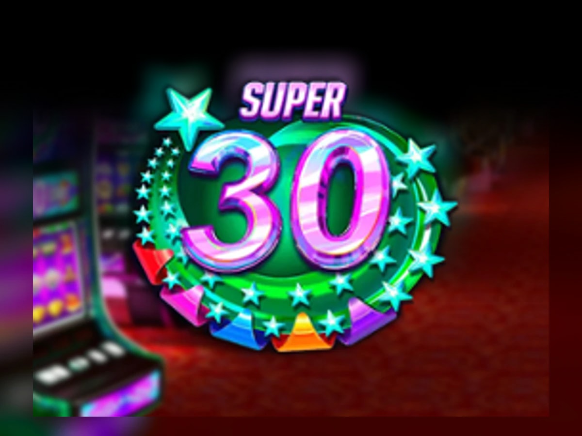 Super 30 Stars slot game artwork