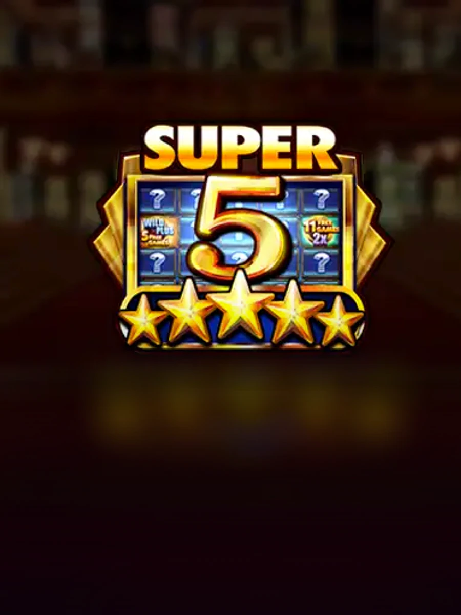 Super 5 Stars slot game artwork