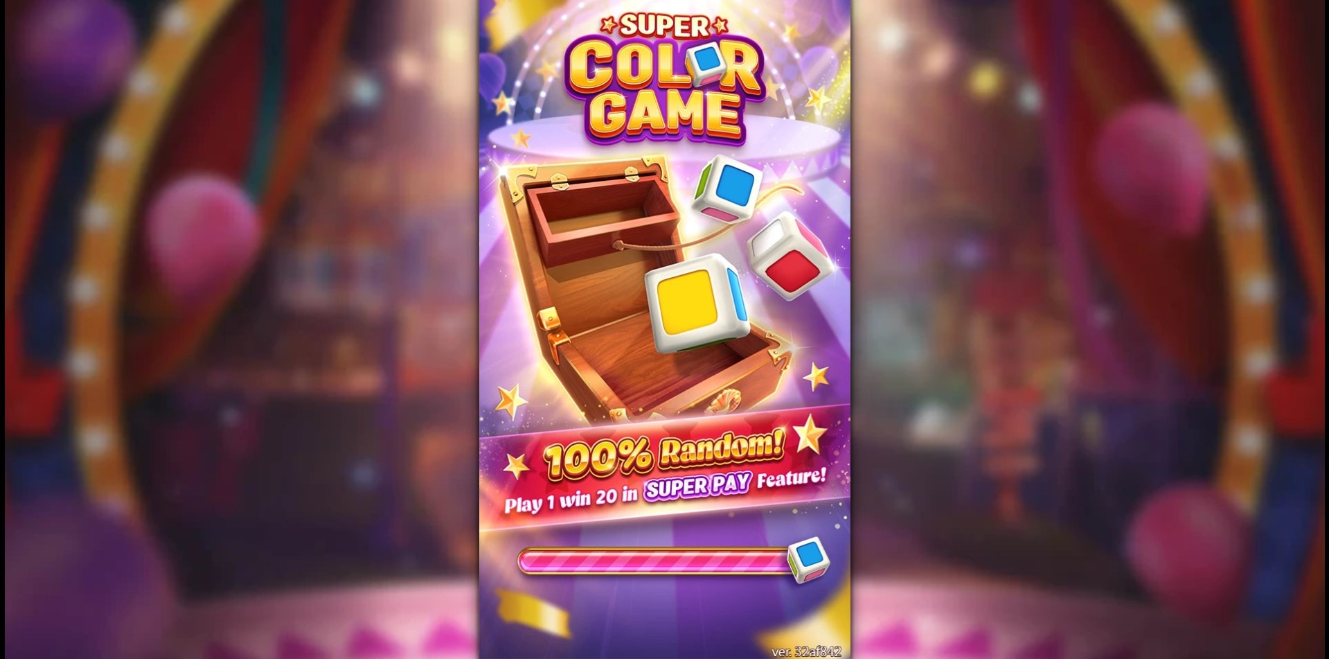 Super Color Game slot game artwork