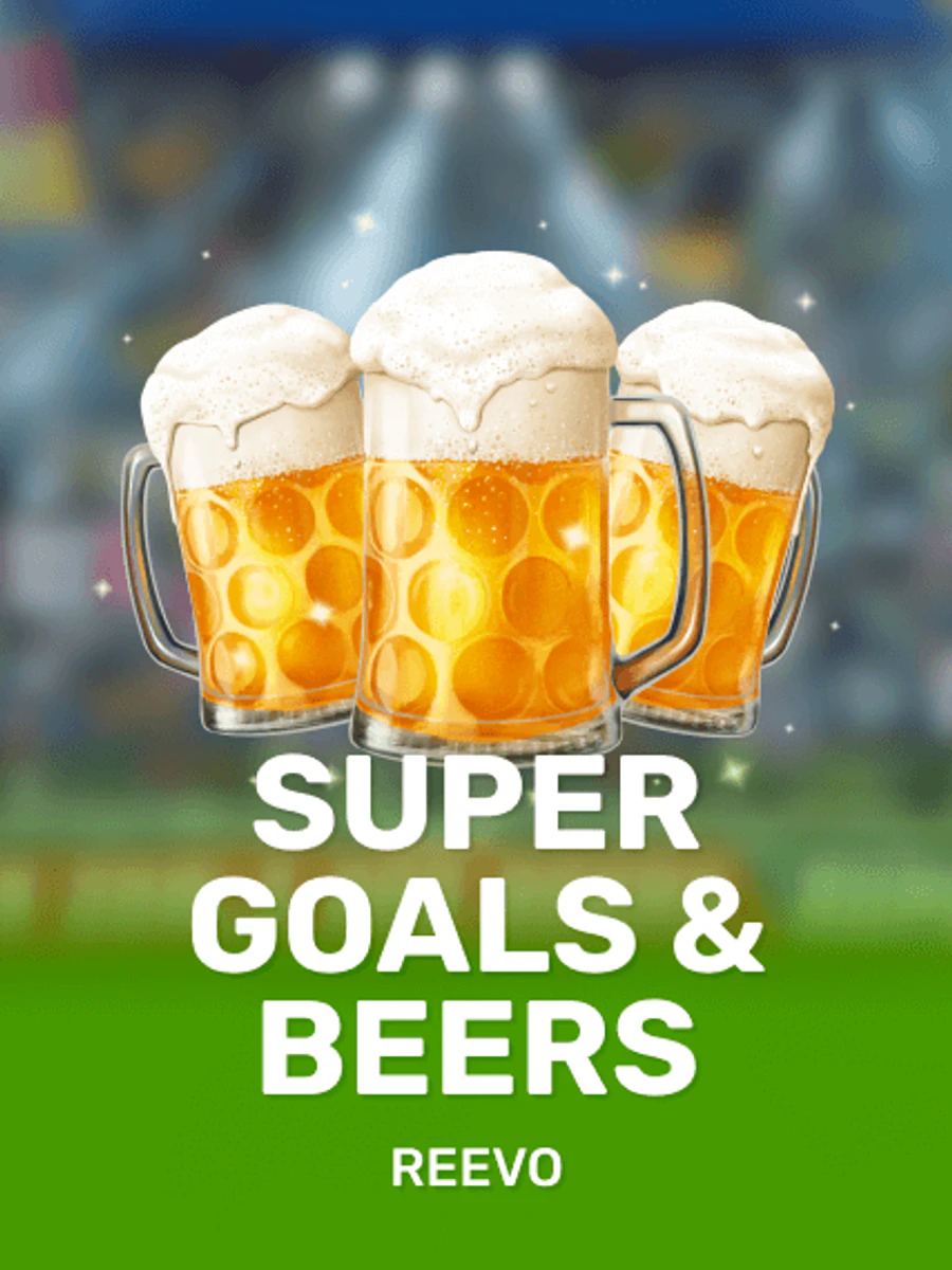 Super Goals & Beers slot game artwork