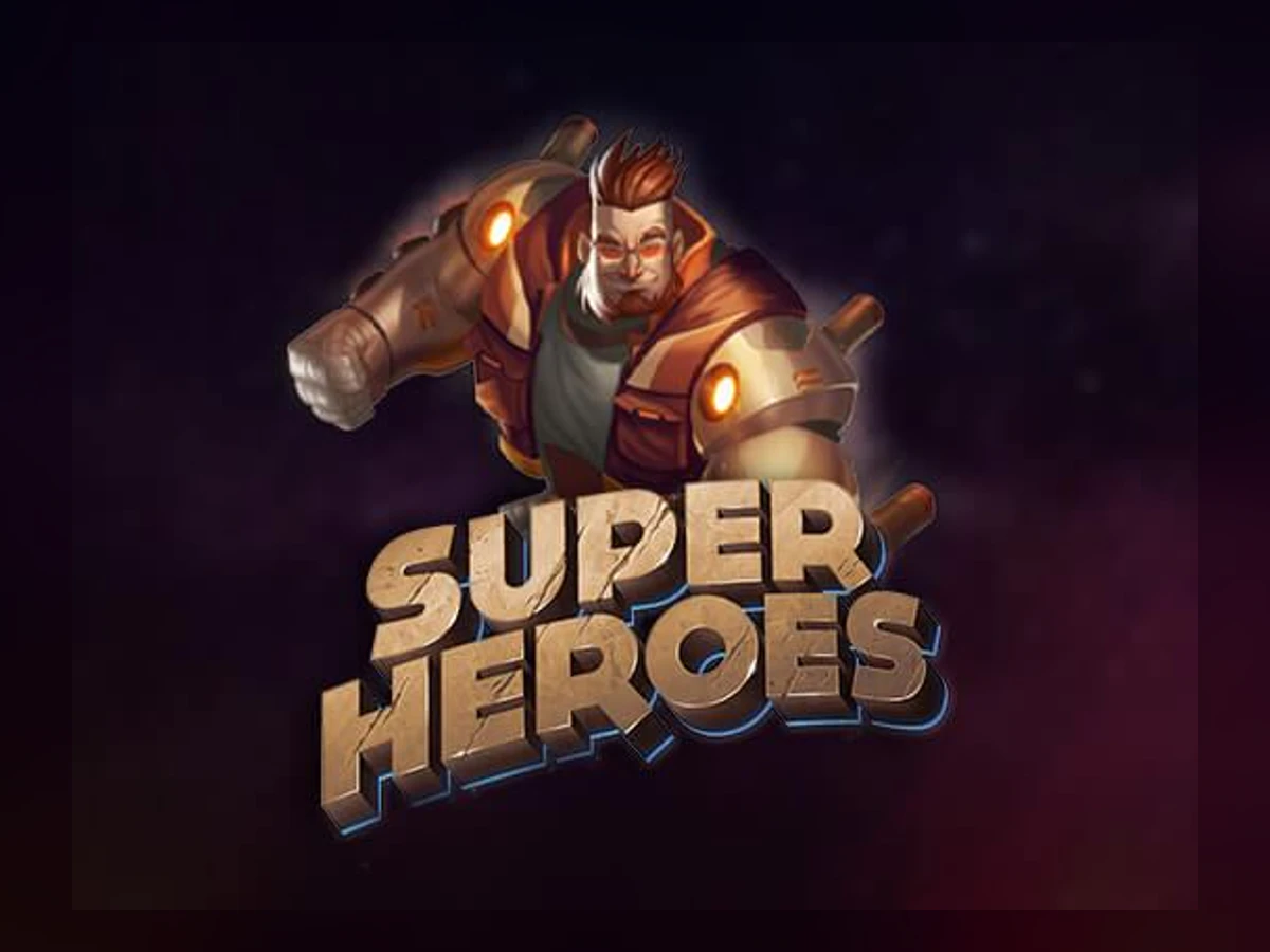 Super Heroes slot game artwork