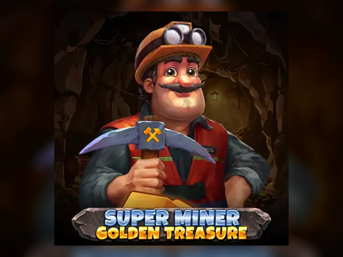 Super Miner Golden Treasure slot game artwork