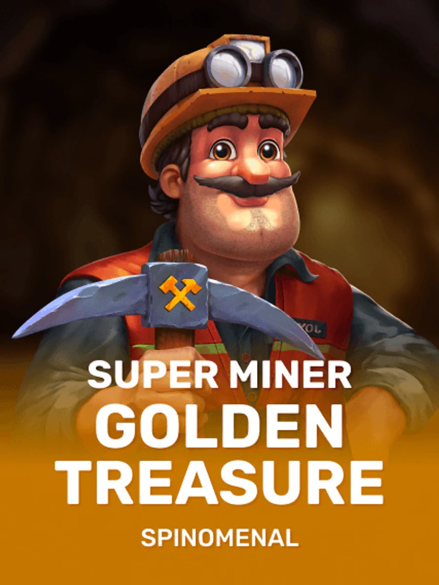 Super Miner Golden Treasure slot game artwork