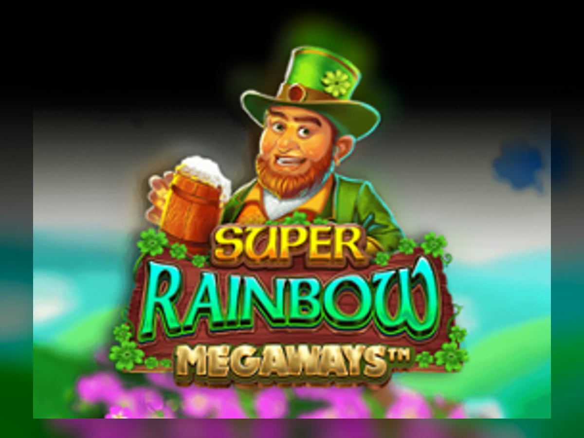 Super Rainbow Megaways slot game artwork