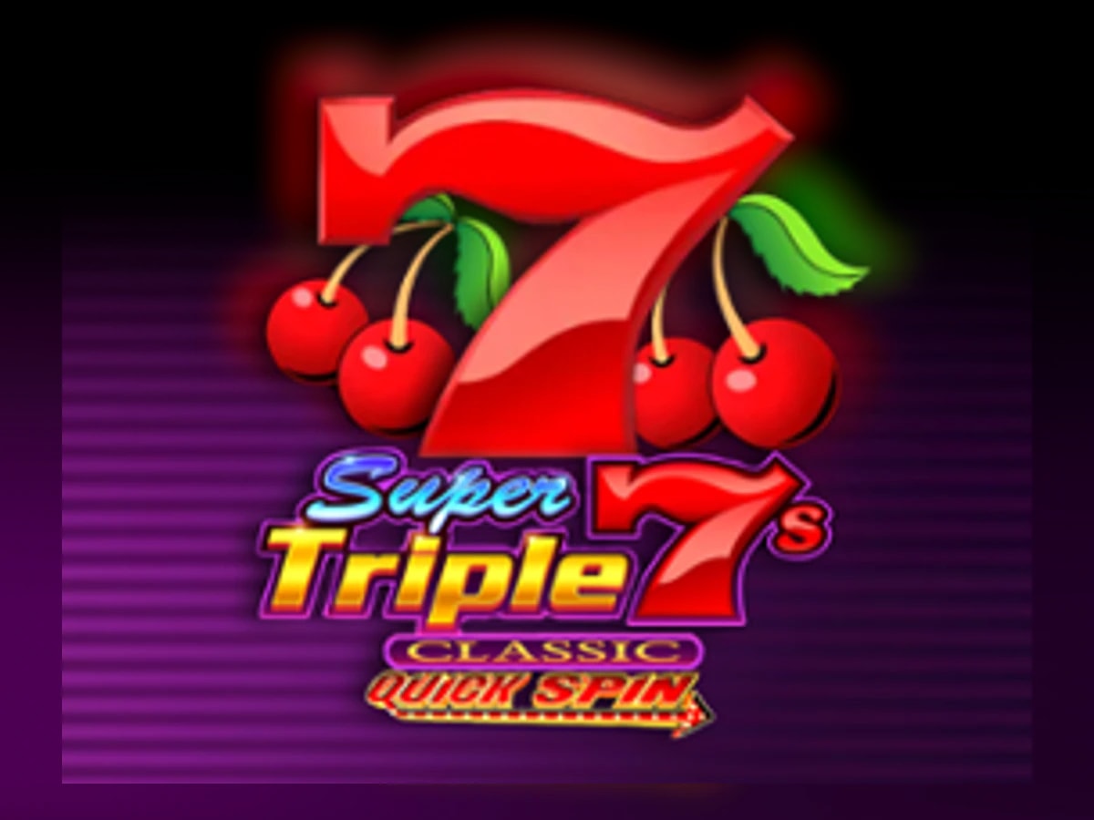 Super Triple 7s Classic slot game artwork