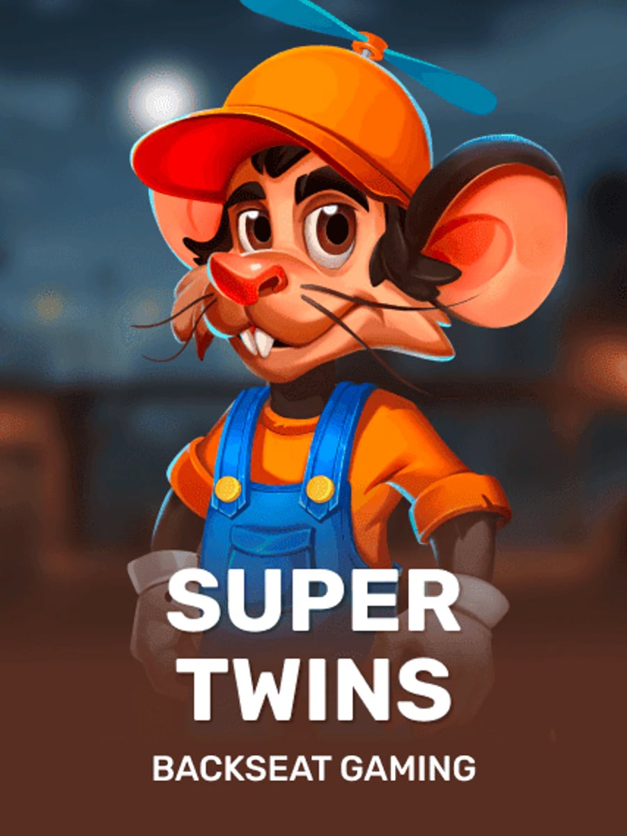 Super Twins slot game artwork