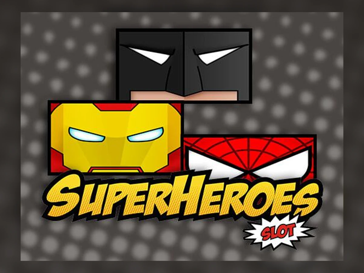 SuperHeroes slot game artwork