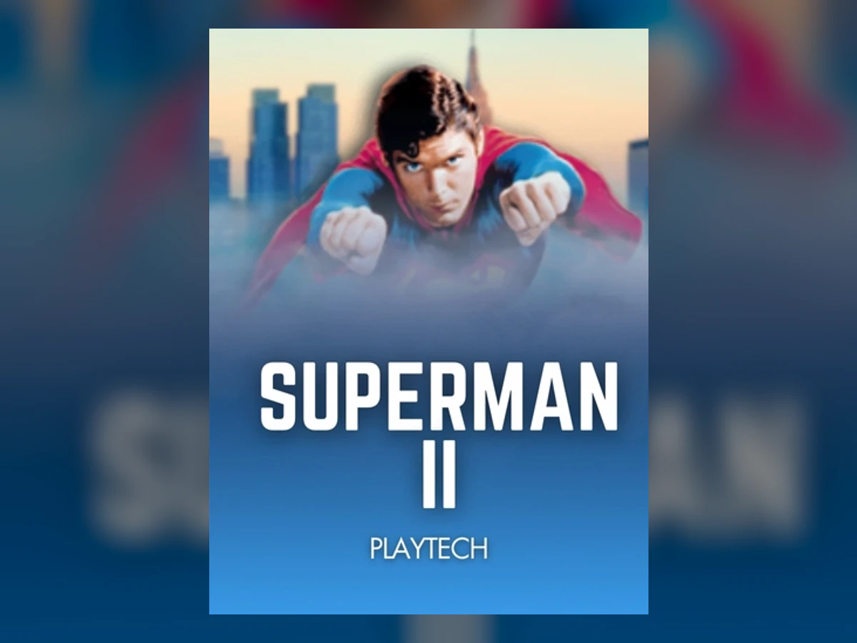 Superman II slot game artwork