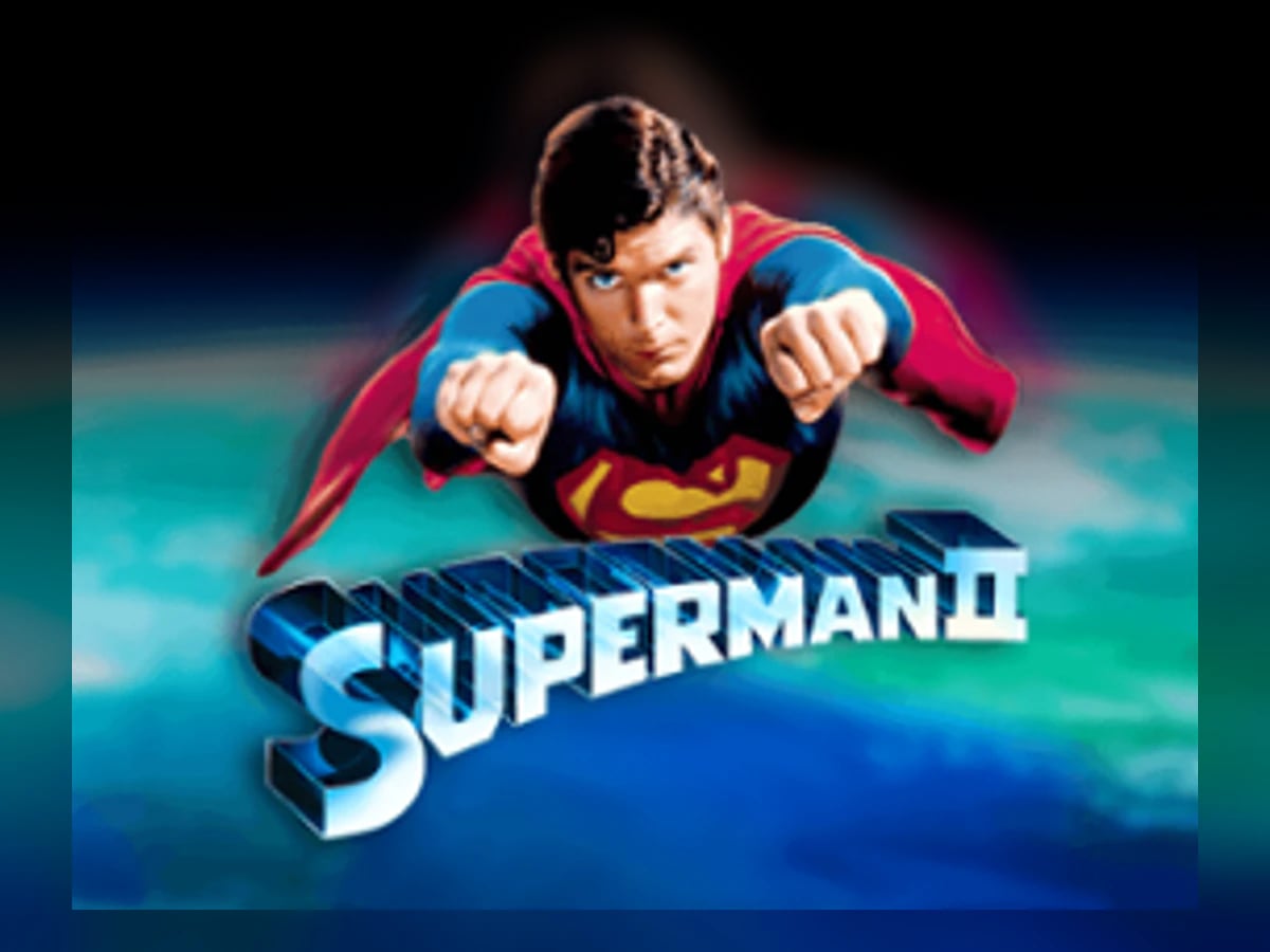 Superman II slot game artwork