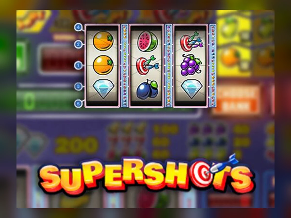Supershots slot game artwork