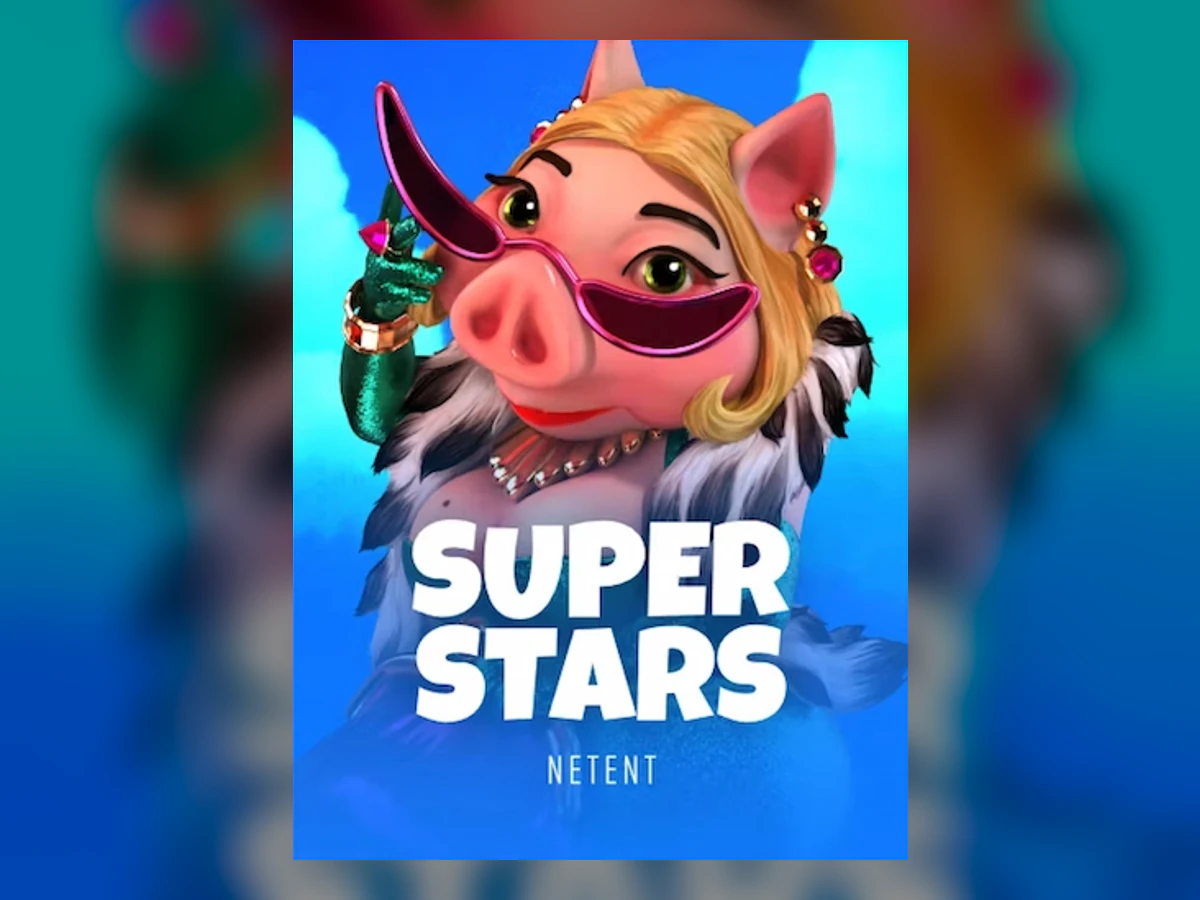 Superstars slot game artwork