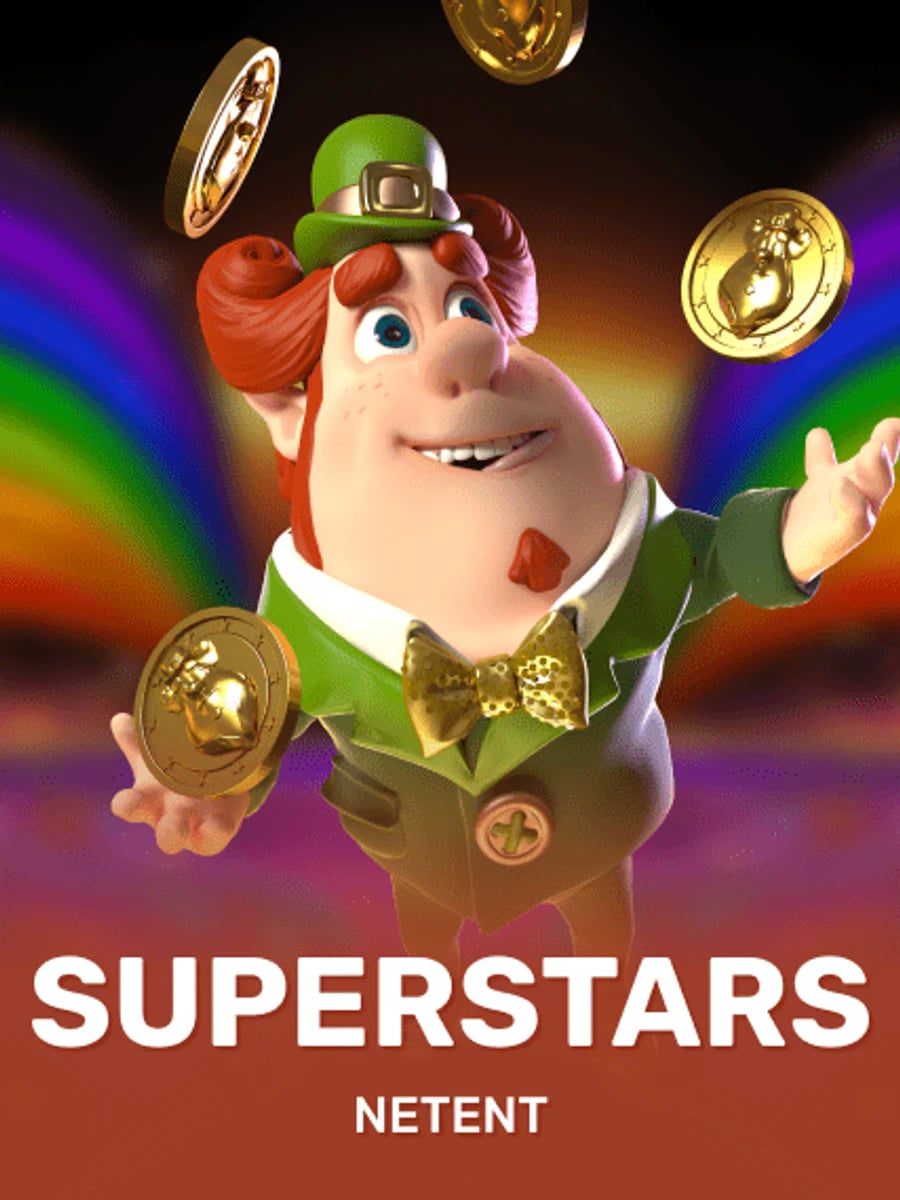 Superstars slot game artwork