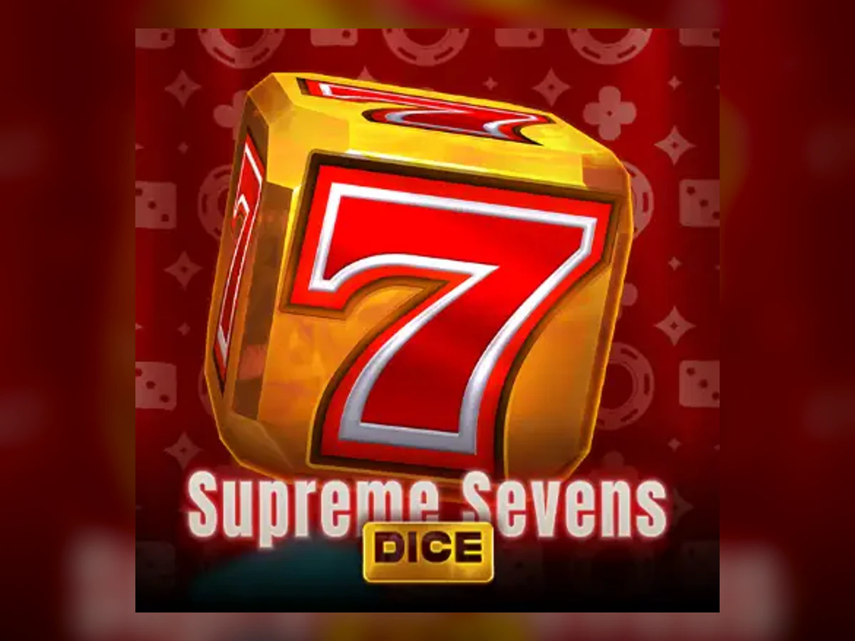 Supreme Sevens Dice slot game artwork