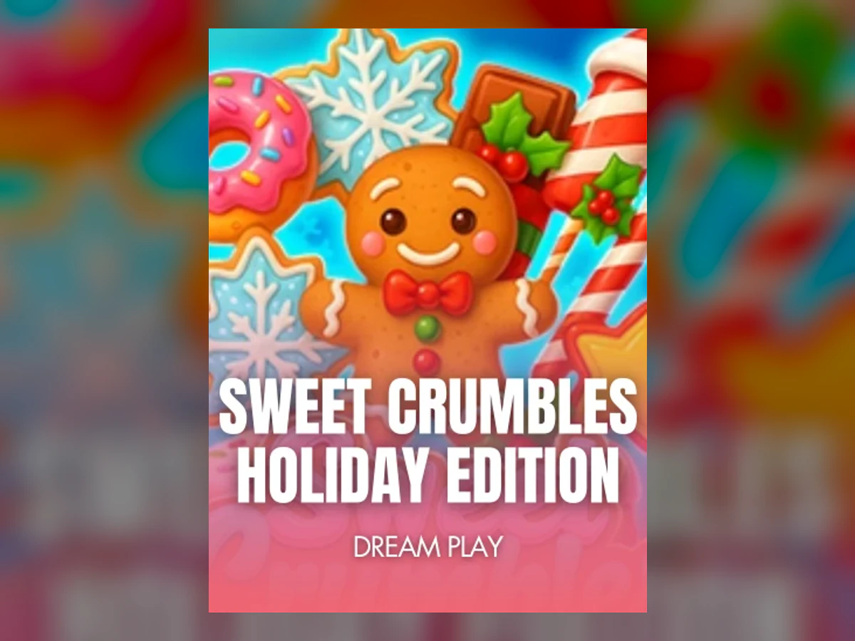 Sweet Crumbles Holiday Edition slot game artwork
