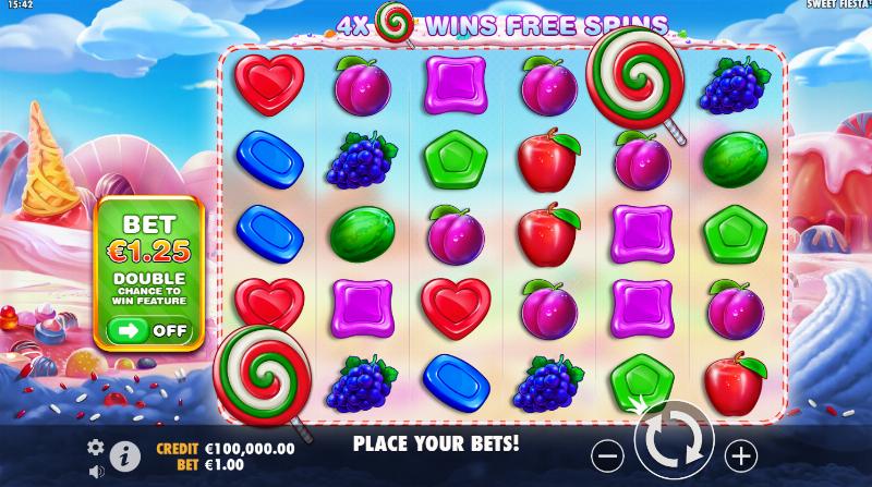 Sweet Fiesta slot game artwork