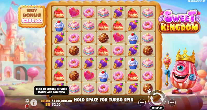 Sweet Kingdom slot game artwork