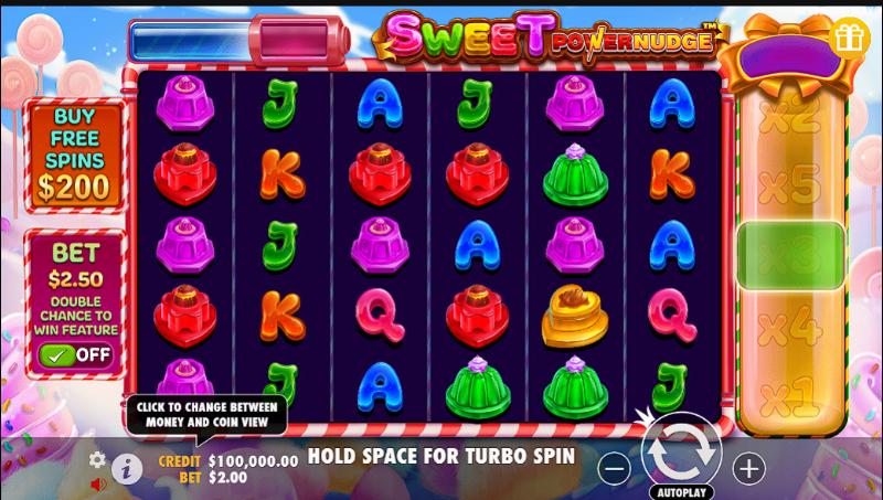 Sweet Powernudge slot game artwork