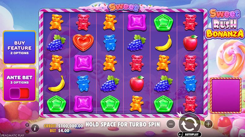 Sweet Rush Bonanza slot game artwork