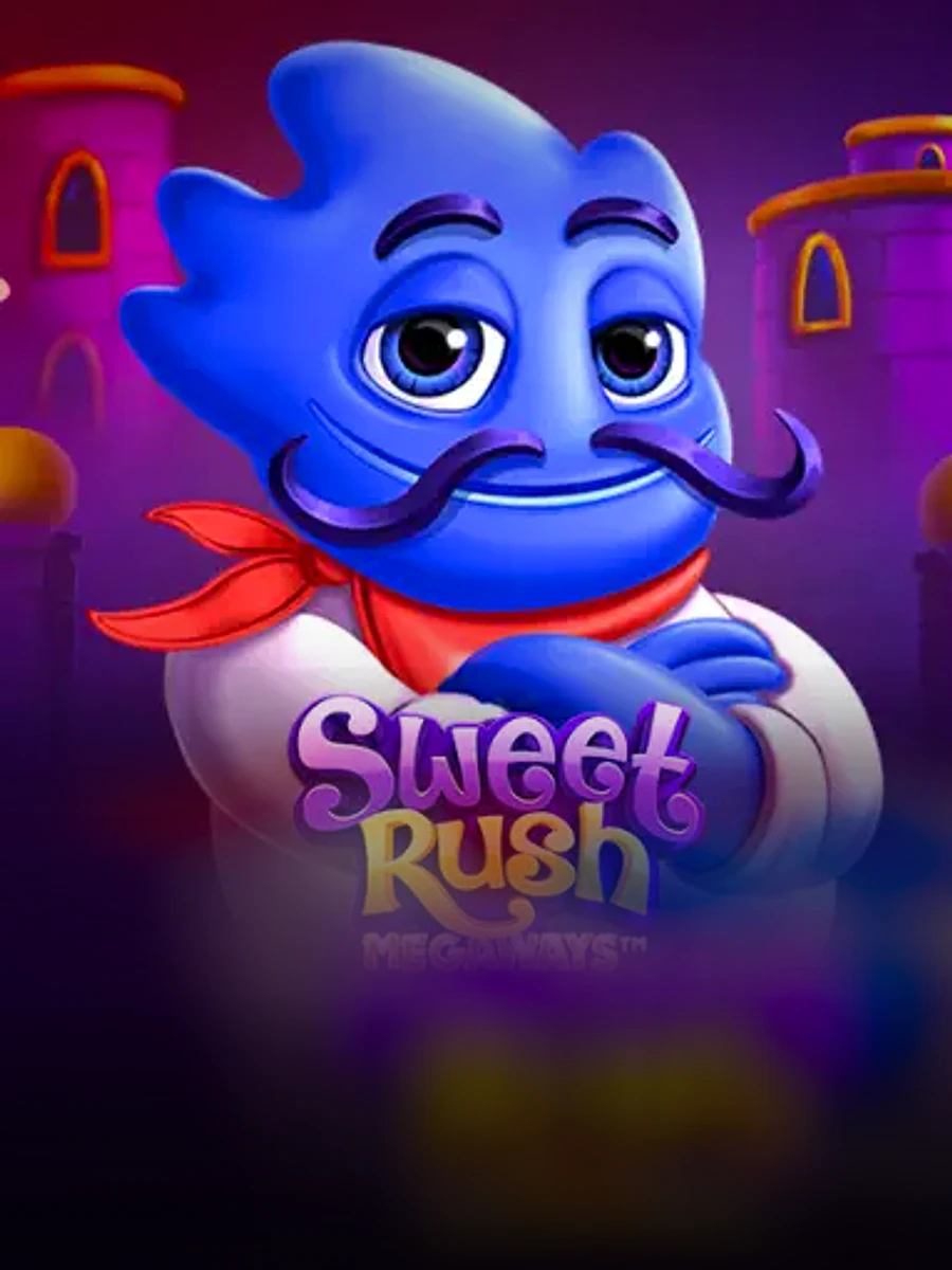 Sweet Rush Megaways slot game artwork