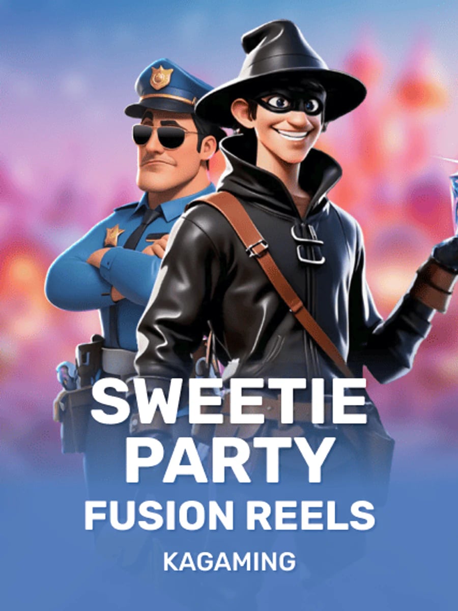 Sweetie Party Fusion Reels slot game artwork
