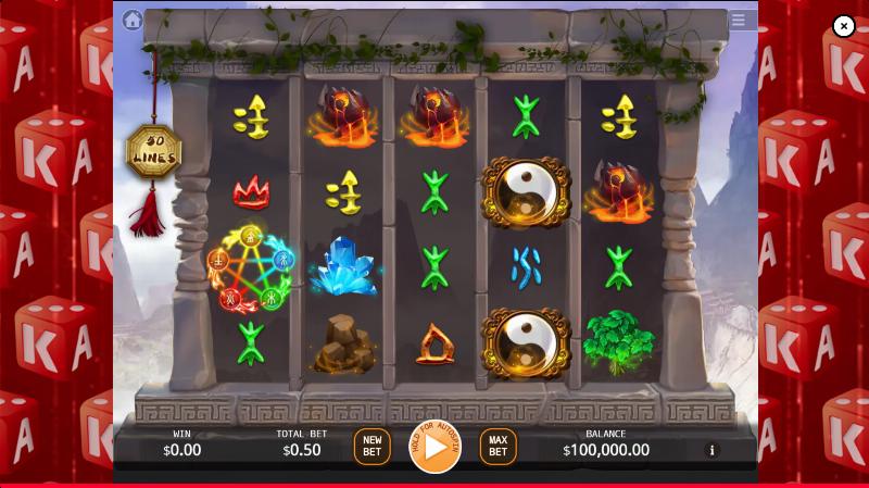 Tai Chi (Ka Gaming) slot game artwork