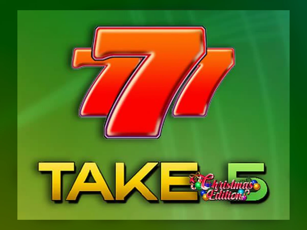 Take 5 Christmas Edition slot game artwork