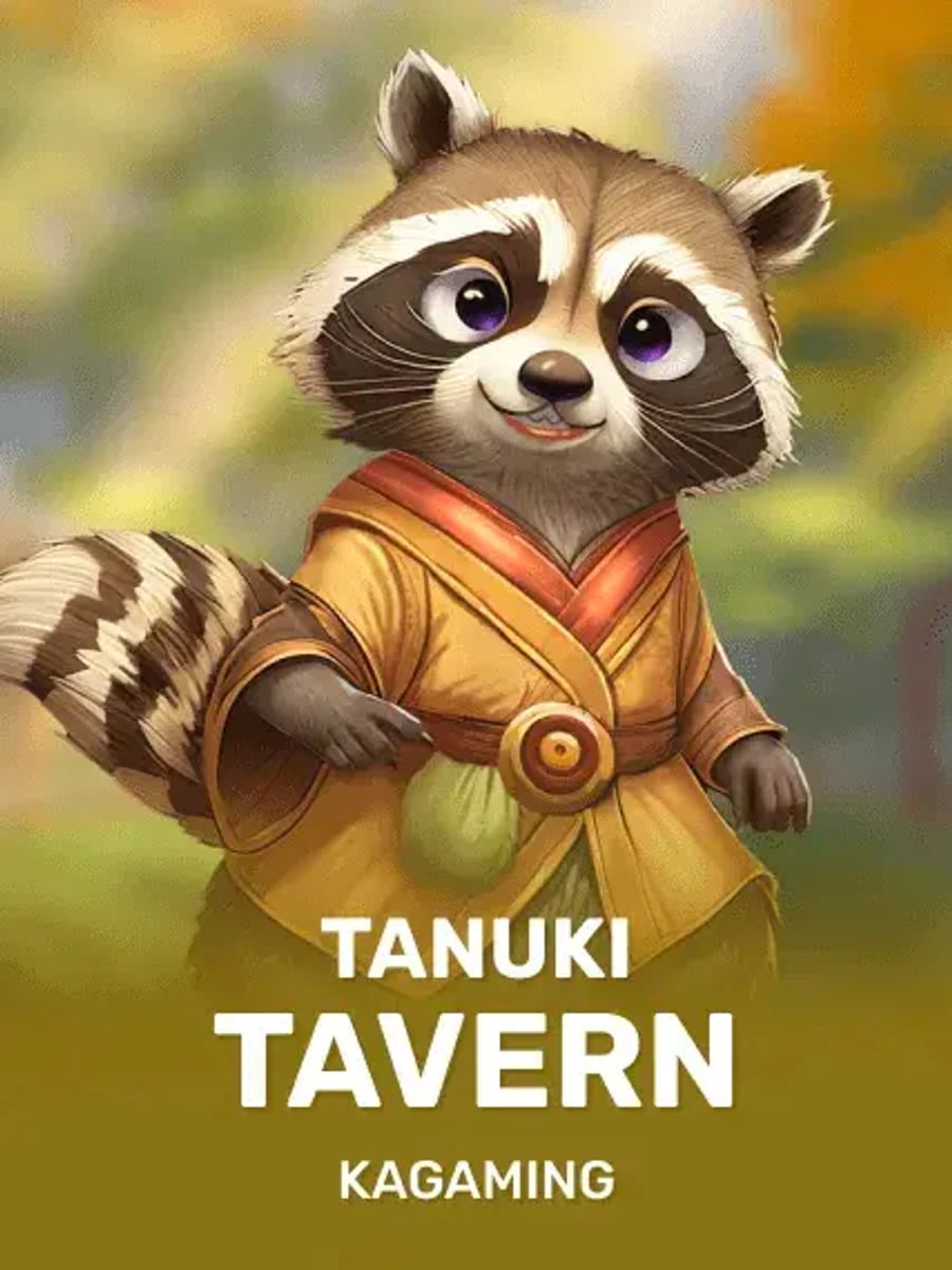 Tanuki Tavern slot game artwork
