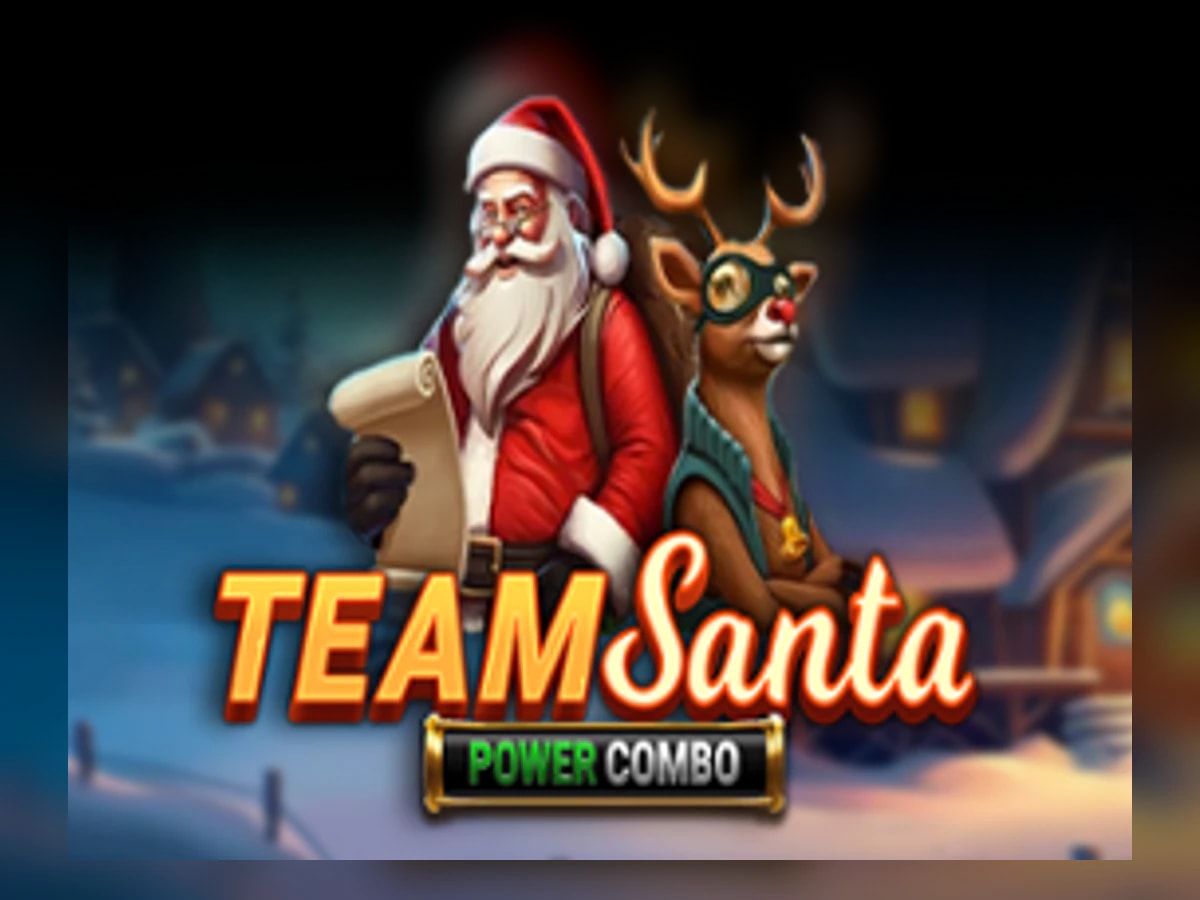 Team Santa Power Combo slot game artwork