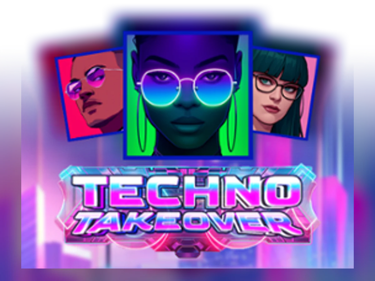 Techno Takeover slot game artwork