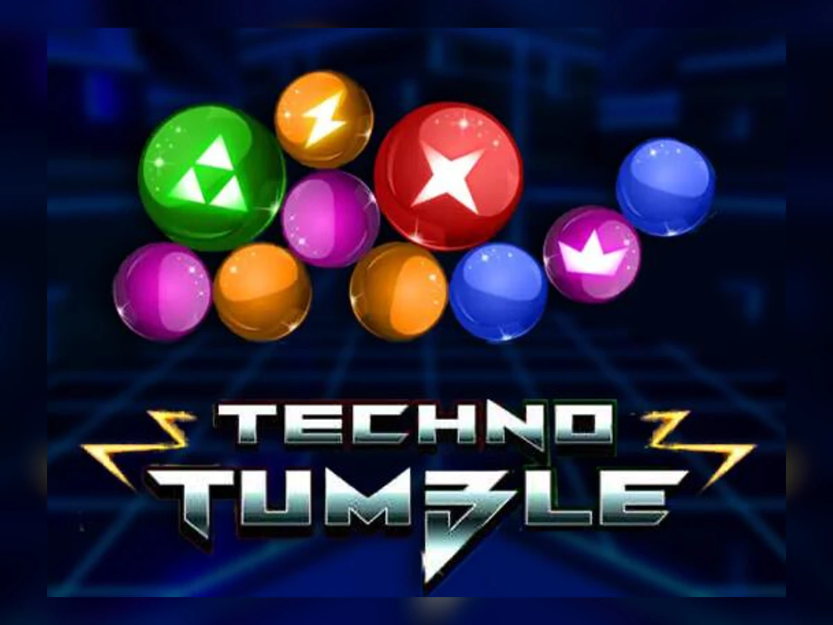 Techno Tumble slot game artwork