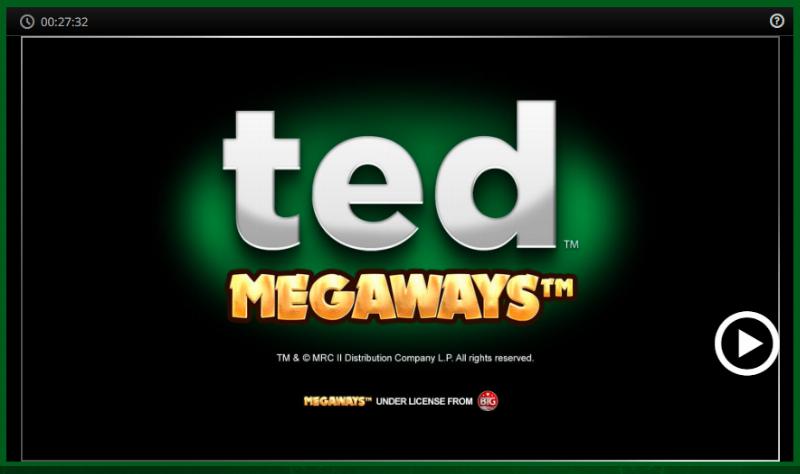Ted Megaways slot game artwork