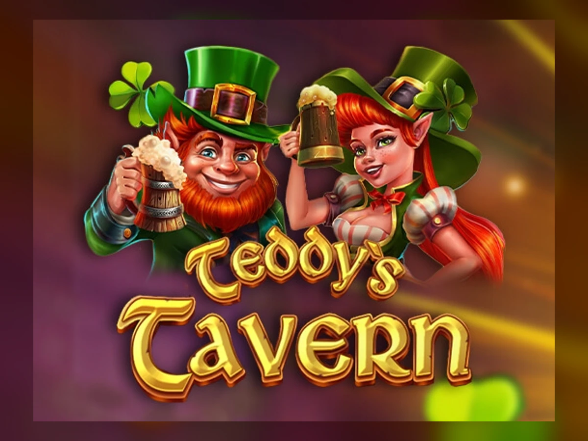 Teddy's Tavern slot game artwork