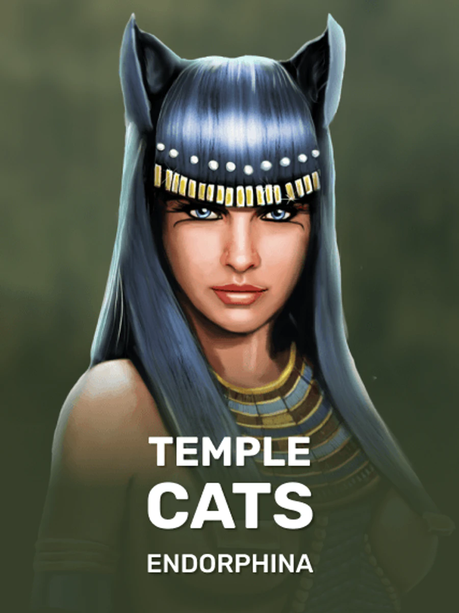 Temple Cats slot game artwork