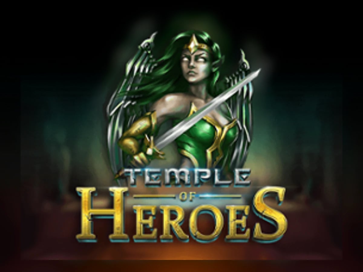 Temple of Heroes slot game artwork