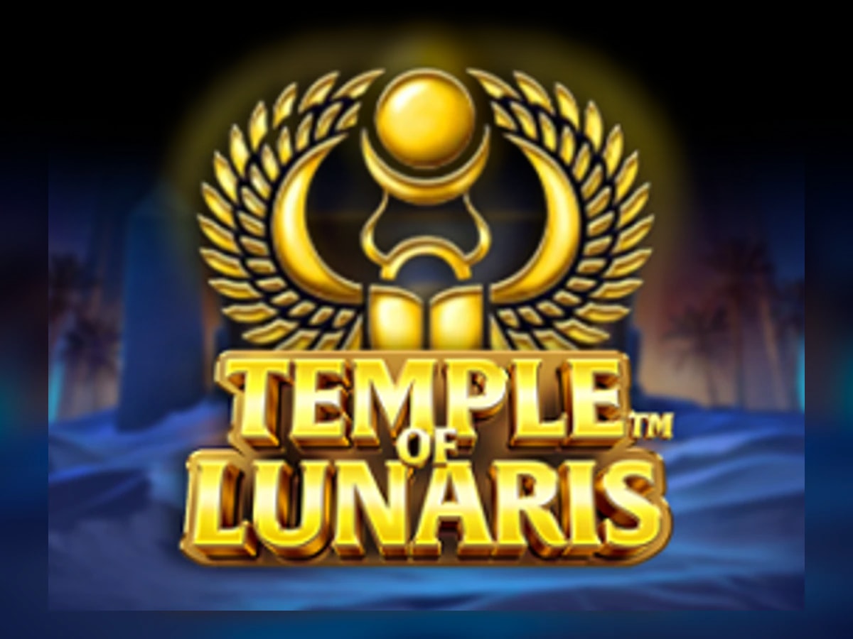 Temple of Lunaris slot game artwork