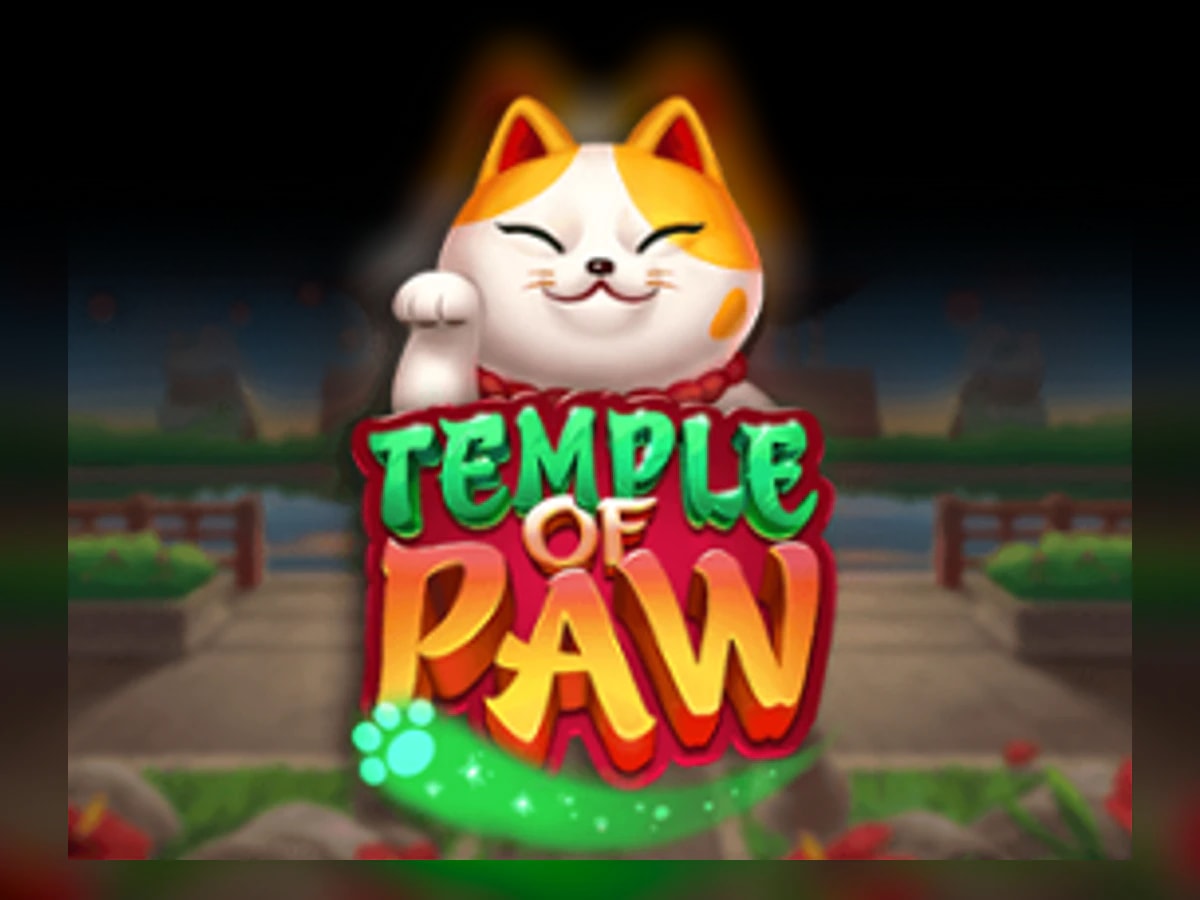 Temple of Paw slot game artwork