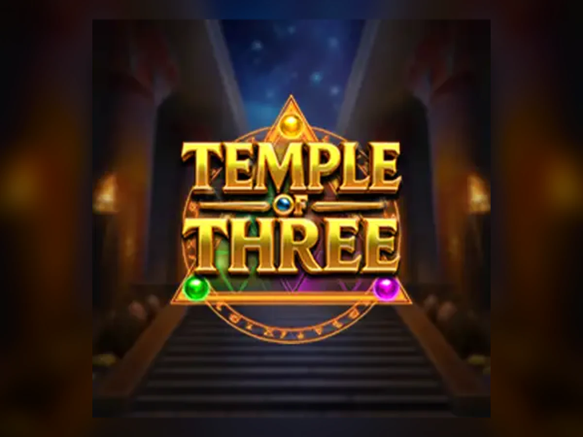 Temple of Three slot game artwork